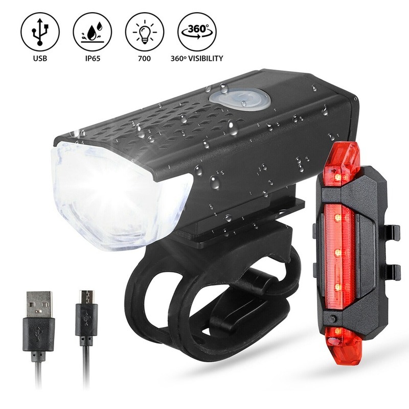 Cycling Gear Charging Station - دراجة دراجة ضوء USB LED مجموعة