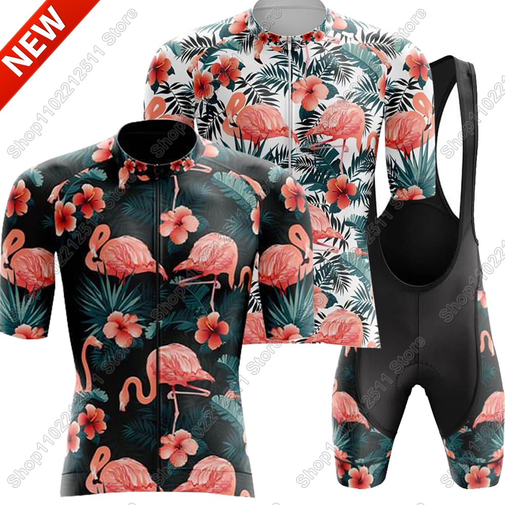 Cycling Gear Leaderboard - 2025 فلامنغو الدراجات جيرسي مجموعة دراجة
