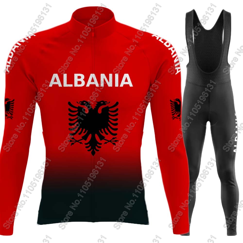 Cycling Gear Leaderboard - ألبانيا المنتخب الوطني 2026 الدراجات جيرسي