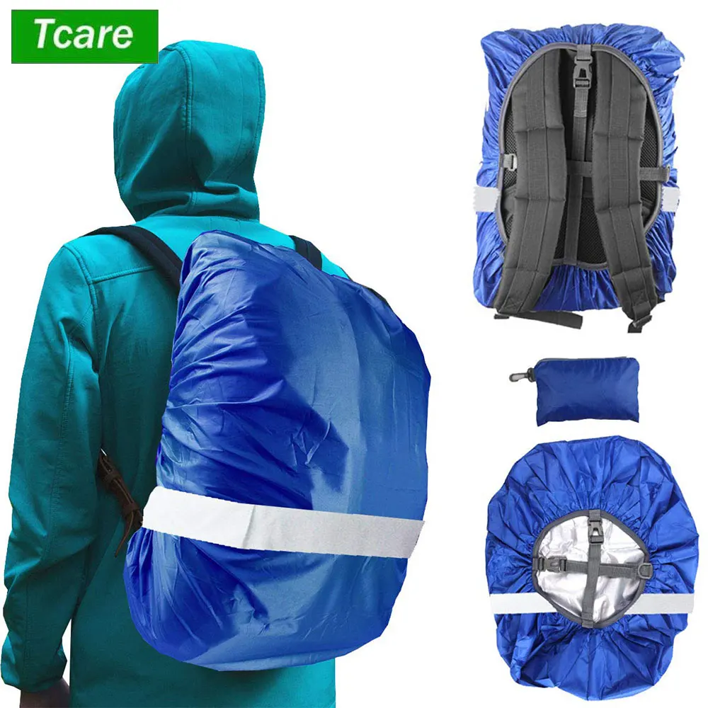 Cycling Gear Backpack - حقيبة ظهر مقاومة للماء، غطاء للمطر،