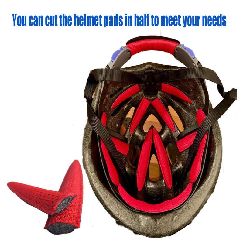 مجموعة من 27 قطعة من وسائد الح - مراجعة Cycling Gear Helmet وسعره