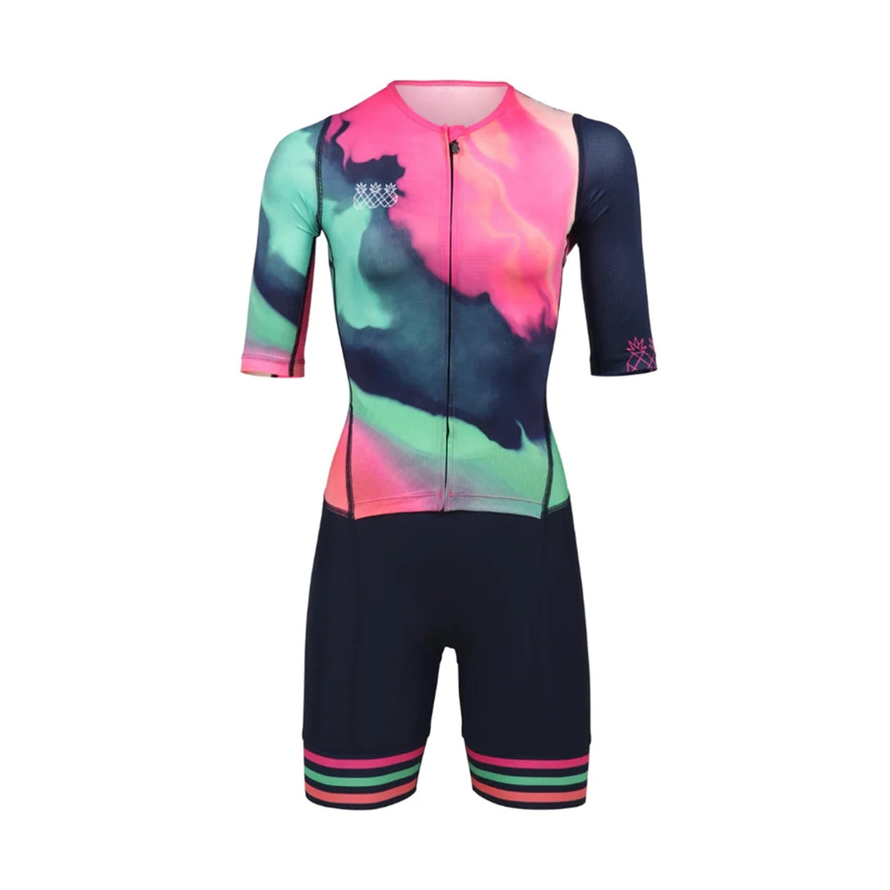 بدلة ترياتلون سريعة الجفاف للن - مراجعة Triathlon Cycling Kit وسعره
