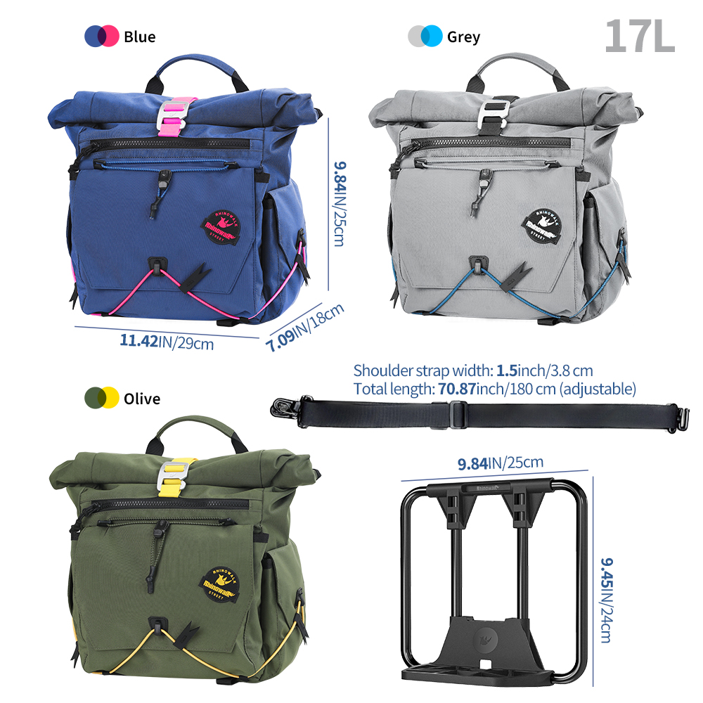 حقيبة مقود الدراجة من Rhinowal - مراجعة Cycling Gear Backpack وسعره