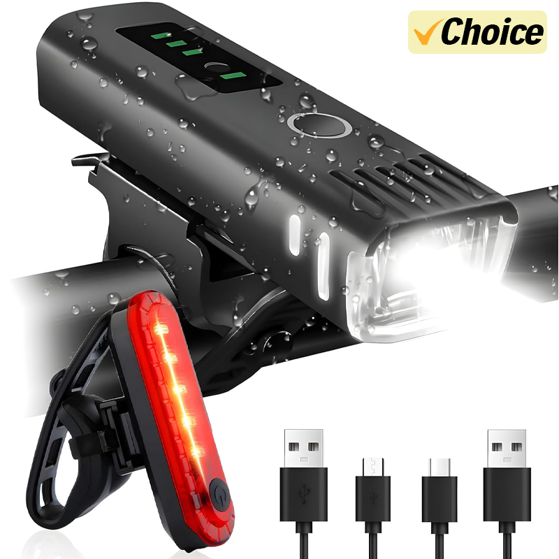 1000LM دراجة Led الضوء الأمامي - مراجعة Cycling Gear Charging Station وسعره