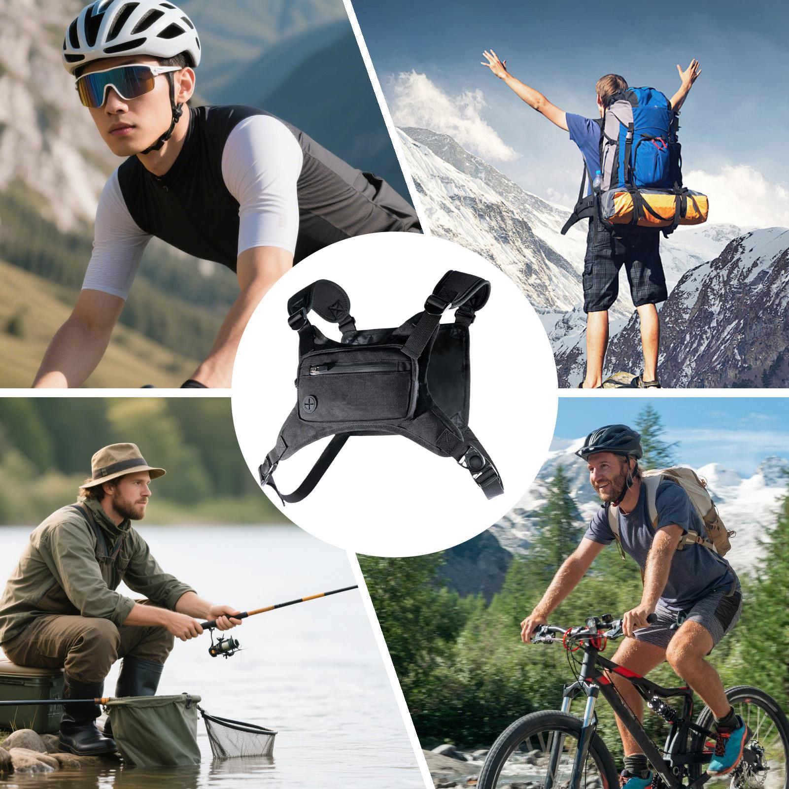 تشغيل الصدر حزمة المشي لمسافات - مراجعة Cycling Gear Backpack وسعره