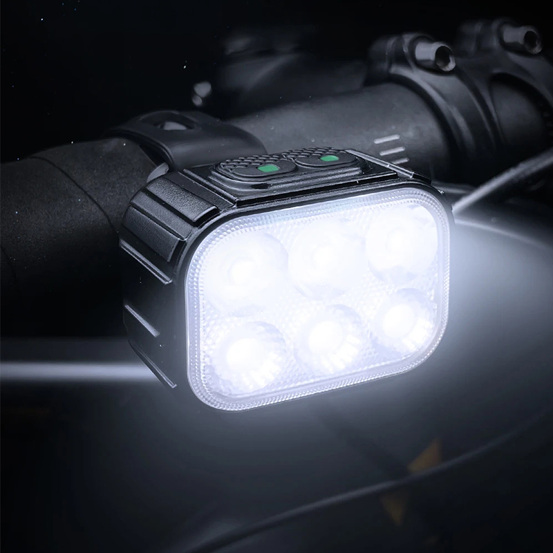 6 LED دراجة الضوء الخلفي 1100m - مراجعة Cycling Gear Charging Station وسعره