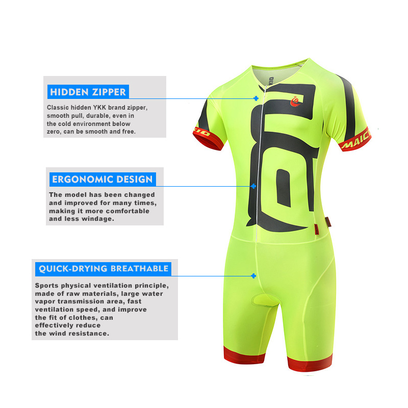 بدلة ترياثلون احترافية مقاومة  - مراجعة Triathlon Cycling Kit وسعره