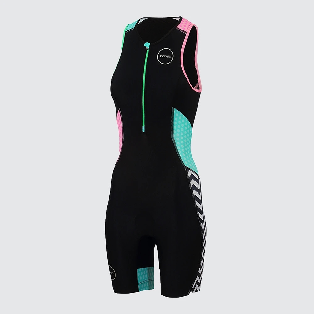 بدلة الترياتلون ZONE3 للنساء ، - مراجعة Triathlon Cycling Kit وسعره
