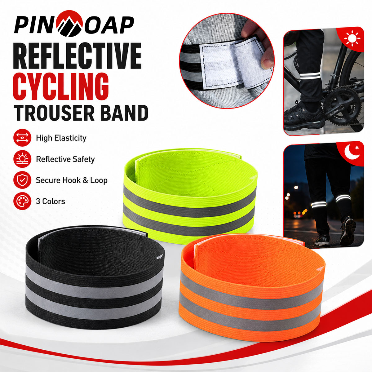 بينمواب 1/2 قطعة حزام ساق للدر - مراجعة Cycling Gear For Commuting وسعره
