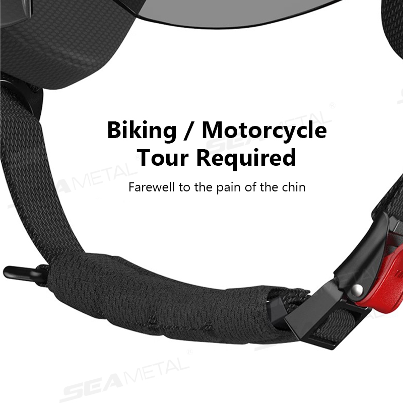 SEAMETAL الدراجات النارية خوذة - مراجعة Cycling Gear Helmet وسعره