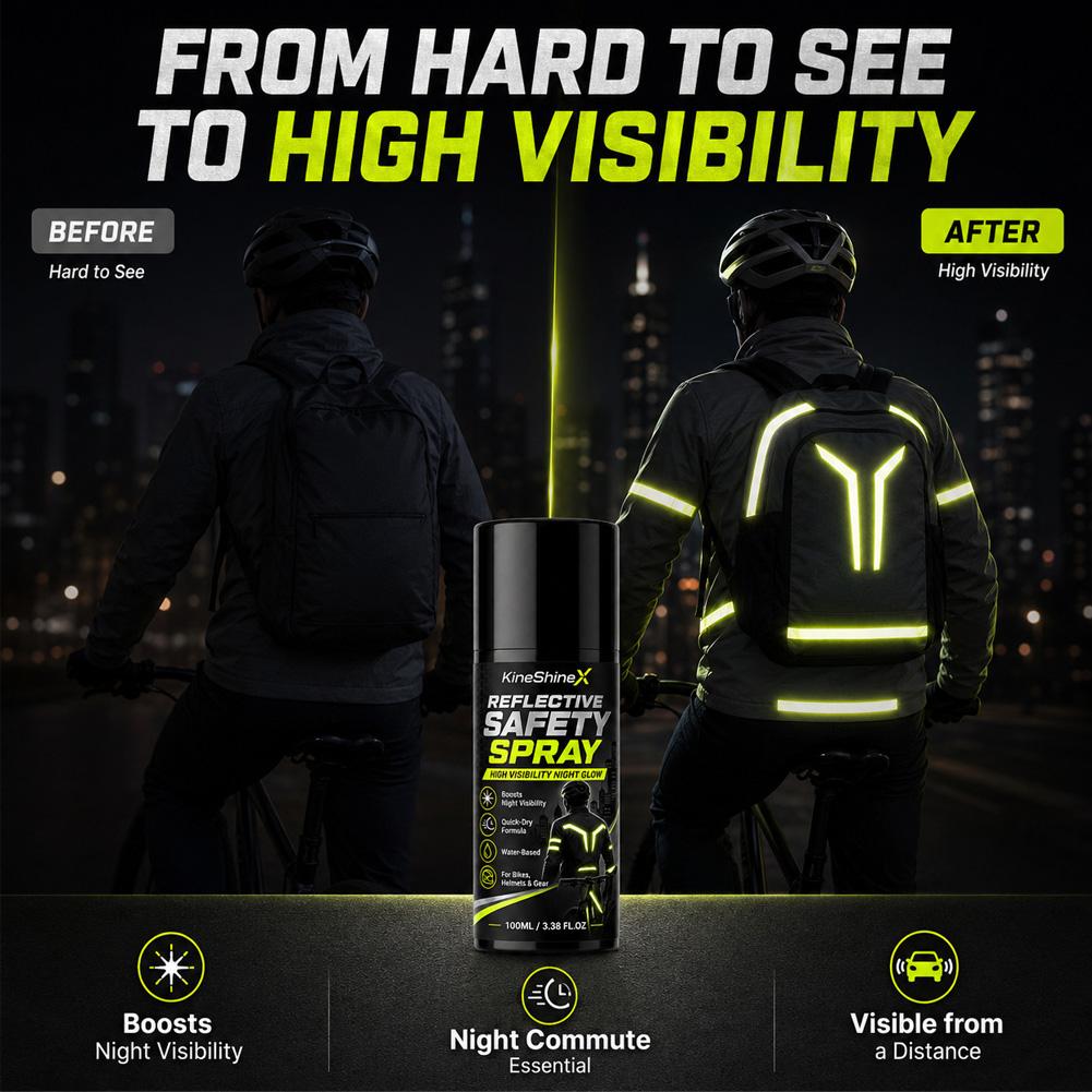 بخاخ أمان عاكس للضوء ليلاً، طل - مراجعة Cycling Gear For Commuting وسعره