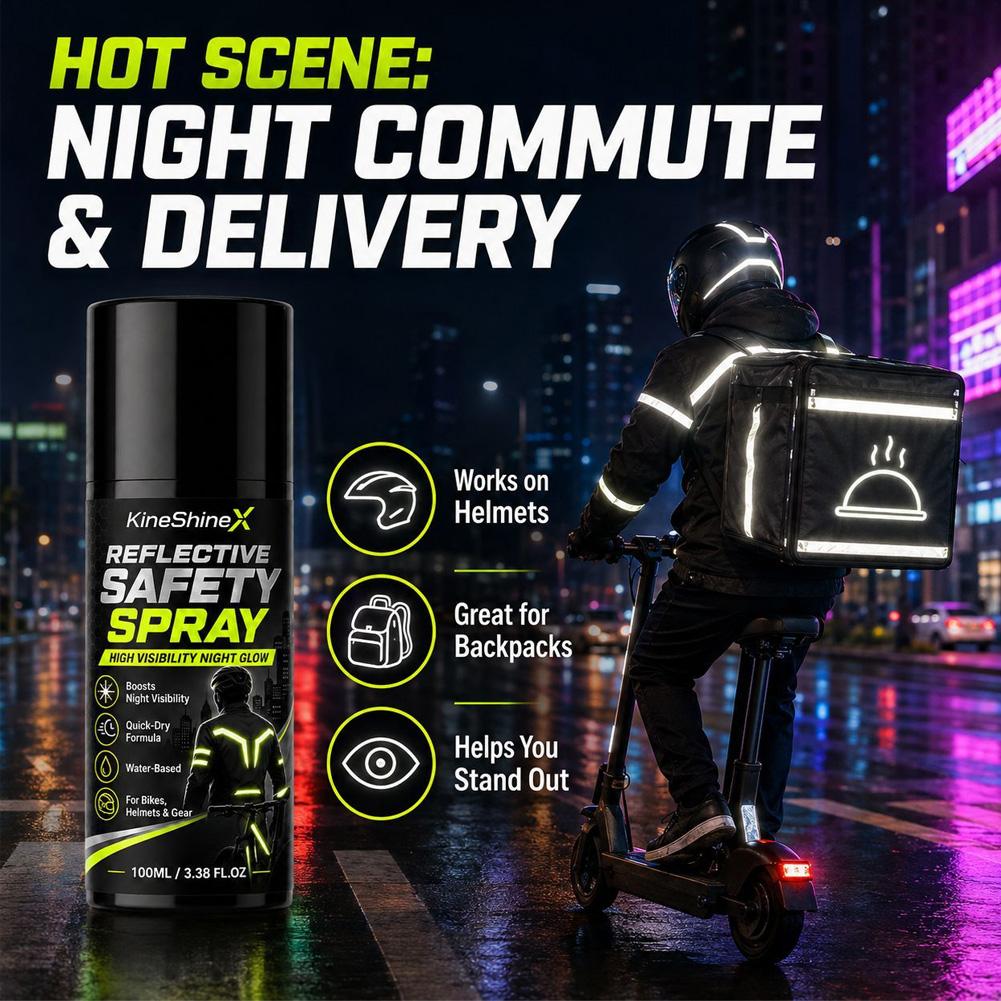 بخاخ أمان عاكس للضوء ليلاً، طل - مراجعة Cycling Gear For Commuting وسعره